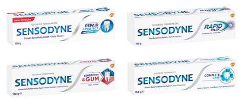 Sensodyne Products For Sensitive Teeth Gsk Health Partner