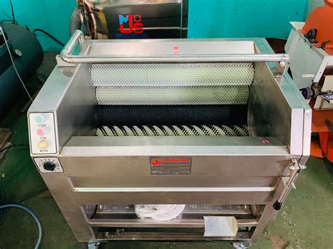 Wet Type Automatic Ginger Peeling Machine Rs 185000 Piece Jms