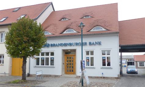 Bic (bank identifier code) und bankleitzahl (blz) von brandenburger bank mit sitz in 14770 brandenburg an der havel nachschlagen. Brandenburger Bank Volksbank - Geschäftsstelle Ziesar ...