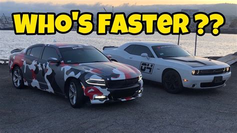 Dodge Charger Vs Challenger Who Takes The Win Youtube