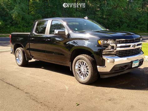 2019 Chevrolet Silverado 1500 Hostile Fury Stock Stock Custom Offsets