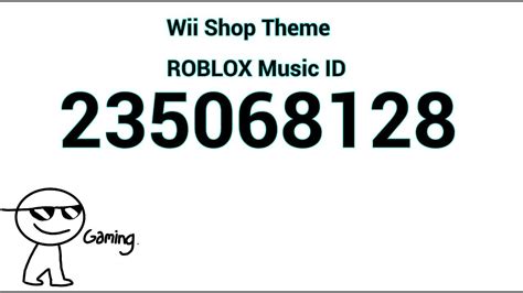 Wii Shop Theme Roblox Music Id Youtube