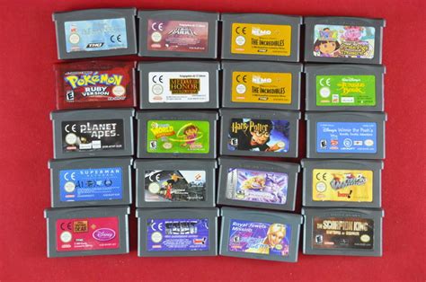 Sale Lot 20 Nintendo Game Boy Advance Games Incl Pokemon