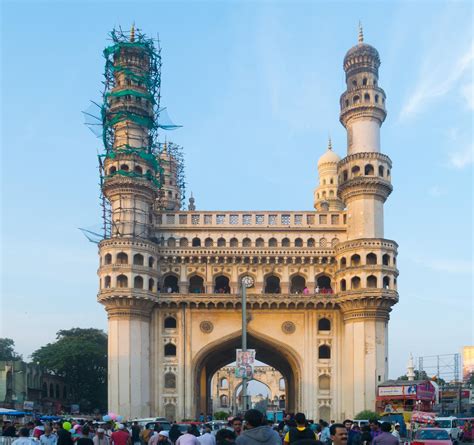 Charminar Hyderabad 1591 Structurae