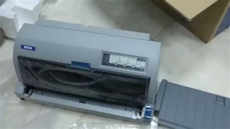 Designed with the dot matrix user in mind, our latest model has an impressive print speed of up to 529 cps. EPSON LQ 690 DOT MATRIX PRINTER : UNBOXING VIDEO - YouTube
