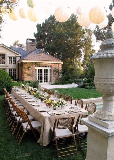 40 Awesome Backyard Spring Wedding Ideas Weddingomania