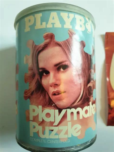 Vintage Playboy Playmate Puzzle Complete Barbara Hillary