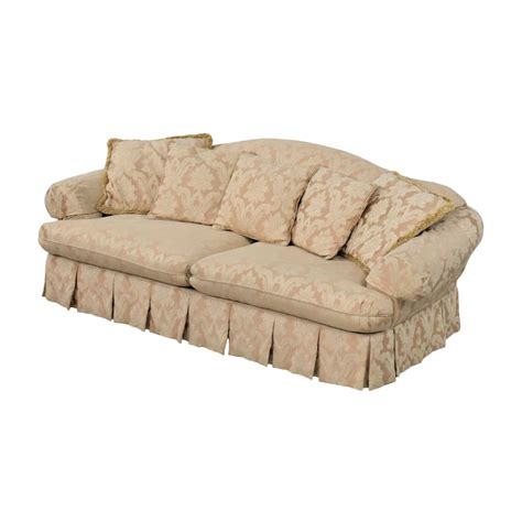 Camelback Sofa With Skirt Baci Living Room