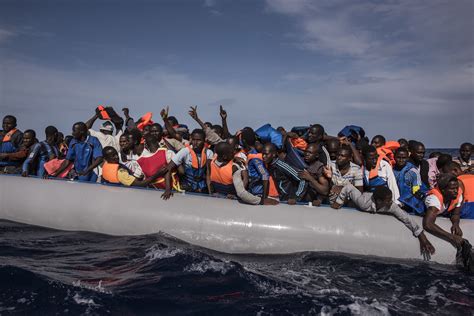 Between Despair And The Deep Mediterranean Sea African Migrants And