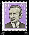 East German (DDR) Postage Stamp (1976) : John Schehr (1896-1934) German ...