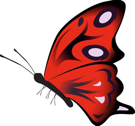 Download Red Butterfly Cliparts 14 Buy Clip Art  Kupu Kupu Png