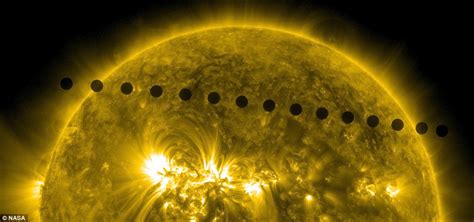 Photographer Captures Venus And The Hubble Telescope Crossing The Sun