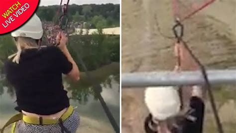 Woman Breaks Spine After Horror Fall From Six Metre High Zip Line At