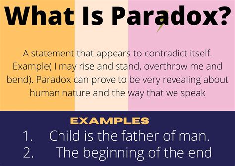 What Is Paradox Paradox Literary Term Definition And Example
