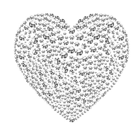Crystal Heart Gemstone Png Clipart Png Mart
