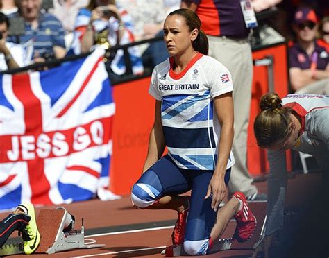 Jessica Ennis Goes For Olympic Gold In Pictures Jessica Ennis