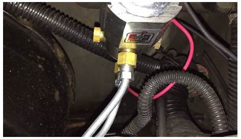 Hurst Line Lock Plumbing/Wiring On 98 Jeep Grand Cherokee 5.9 Limited