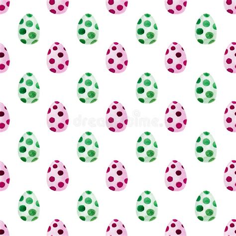 Watercolour Easter Seamless Stock Illustrations 814 Watercolour