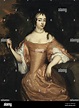 Portrait of Maria of Orange-Nassau (1642-1688). Sie war eine ...