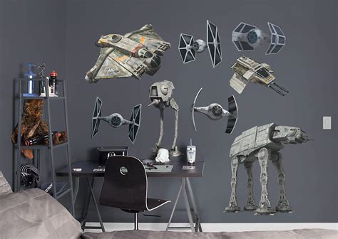 Star Wars Rebels Vehicles Collection Wall Decal Shop Fathead® For Star Wars Cartoons Decor