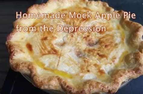 Homemade Mock Apple Pie From The Depression The Homestead Survival