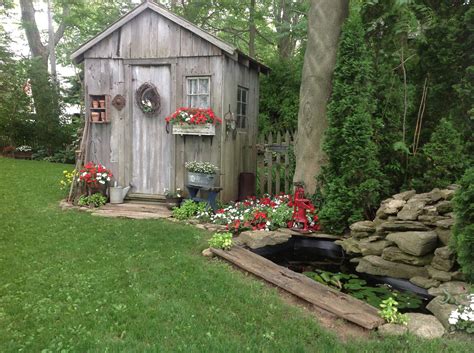 fairytale backyards 30 magical garden sheds shed landscaping cottage garden backyard sheds