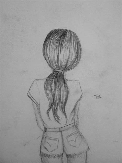 Jz Drawings Summer Look Art Drawings Girl Drawing