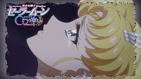 Sailor Moon Crystal Act 38 Preview Super Sailor Moon Crying Neo Queen