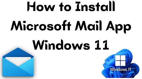 How To Install Microsoft Mail App Windows 11 Youtube