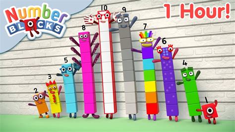Numberblocks Fun Full Episodes 1 Hour Compilation 123 Numbers