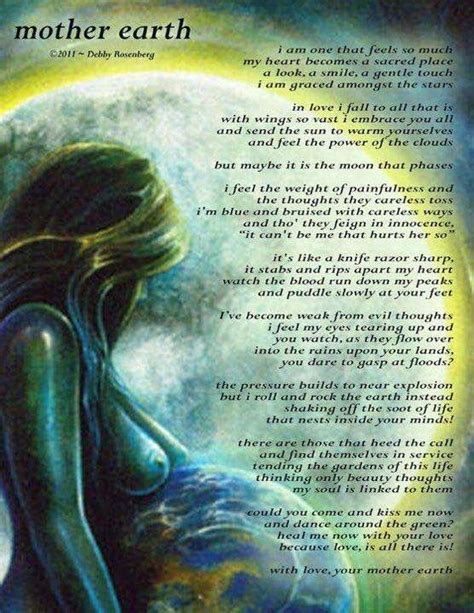 Pin By Becca C Stokes 🖤 On Mother Earth Mother Earth Poem Mother