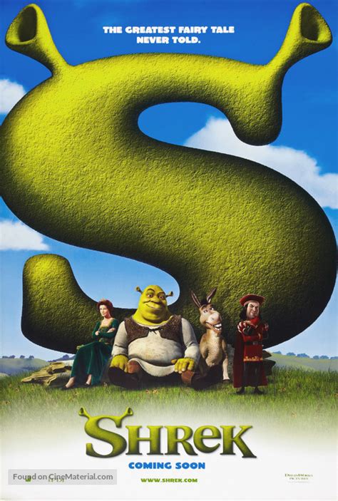 Shrek 2001 Movie Poster