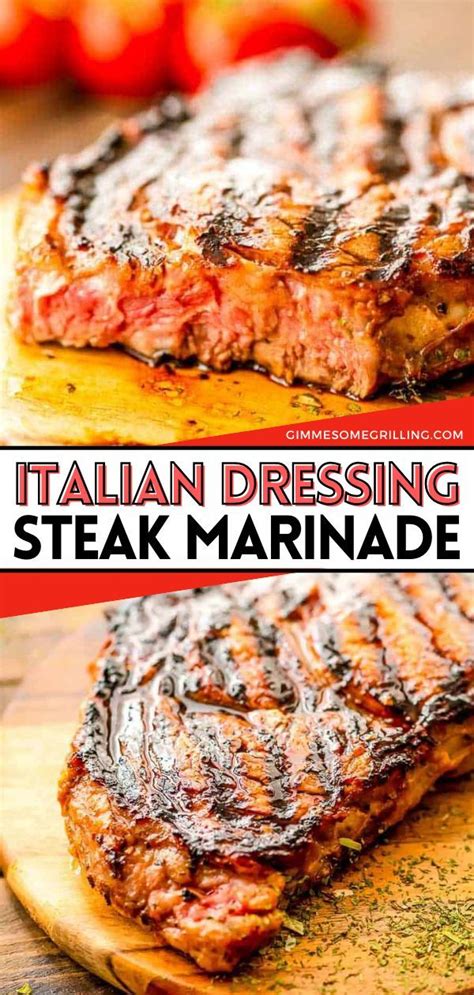 Italian Dressing Steak Marinade In 2022 Easy Steak Marinade Recipes