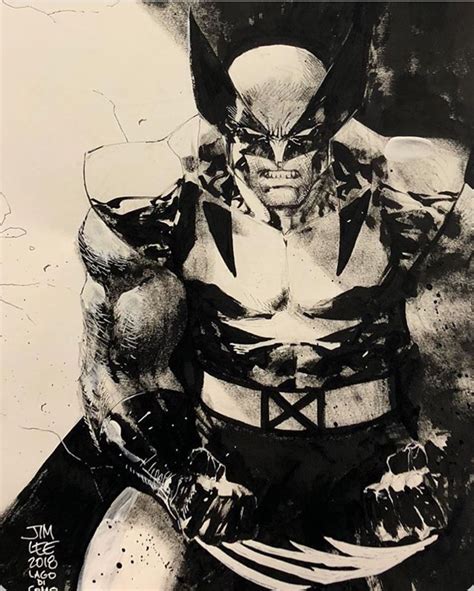 Wolverine By Jim Lee Hq Marvel Marvel Images Marvel Comics Art