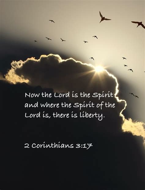 Now The Lord Ts The Spirit And Where The Spirit Of The Lord Ts There
