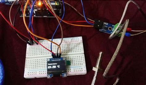 Interface Max6675 K Type Thermocouple With Arduino