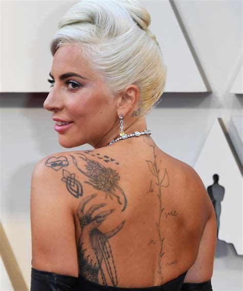 Lady Gaga S Back Tattoos Already Won The Oscars Refinery29 En Us