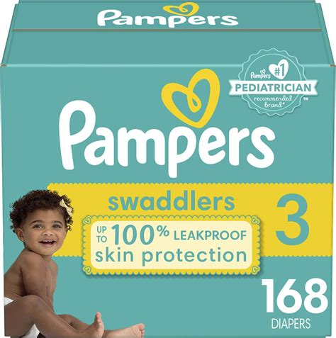 Buy Diapers Size 3 168 Count Pampers Swaddlers Disposable Baby