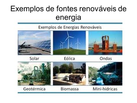 De Exemplos De Fontes De Energia Renovaveis Novo Exemplo