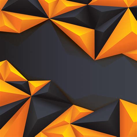 3d Polygonal Background Art Vector 03 Vector Background Free Download