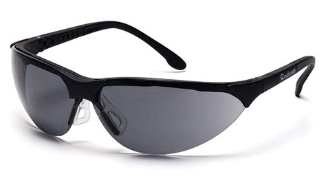 pyramex sb2820st rendezvous black safety glasses w gray anti fog lens