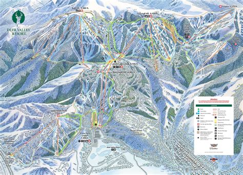 Deer Valley Ski Resort Guide Location Map And Deer Valley Ski Holiday