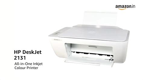 Hp Deskjet 2131 All In One Inkjet Colour Printer Youtube