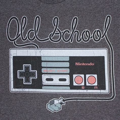 Nintendo Mens Old School Controller Tee Shirt