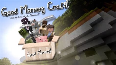 Minecraft Good Morning Craft Texture Pack 16x16