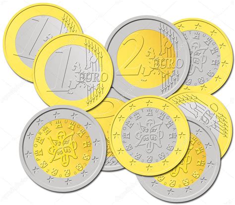 Portuguese Euro Coins — Stock Photo © Memo34 3269200