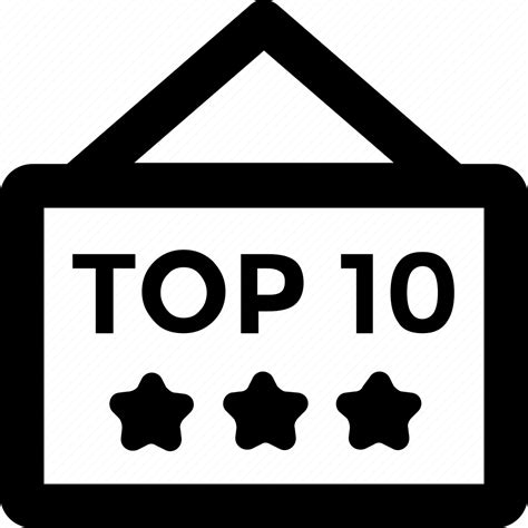 Favorite Hanging Board Like Stars Top 10 Icon Download On Iconfinder