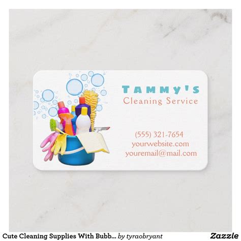 10 Inspiration Cleaning Services Business Card Repli Counts Template