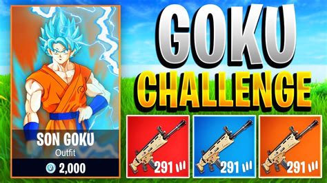 How To Get Goku In Fortnite Goku Fortnite New Goku Skin In Fortnite