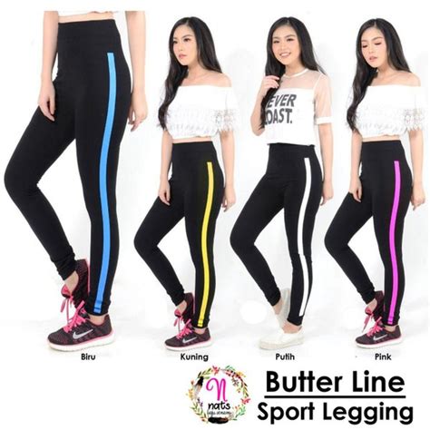 Jual Celana Senam Butter Line Legging Zumba Yoga Aerobic Olahraga Gym Murah Di Lapak Irina